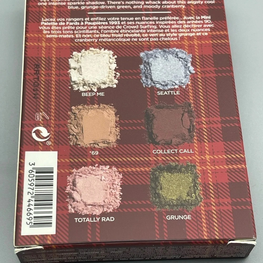 🎉HP🎉 URBAN DECAY 90's Decades Mini Palette - Host Pick in Makeup!! - Picture 4 of 8